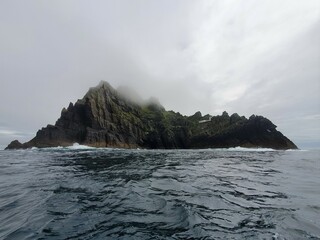 The Skellig Islands are 2 uninhabited, rocky islets off the southwestern coast of Ireland. Skellig Michael is known for its well-preserved early Christian monastery.