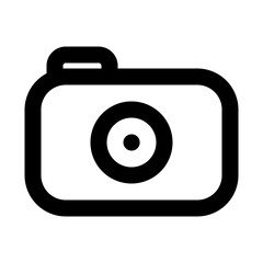 camera line icon