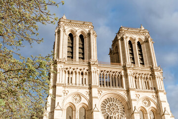 Cathedral Notre Dame de Paris, France.