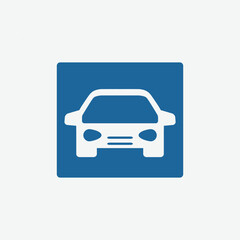 Car icon vector logo design template