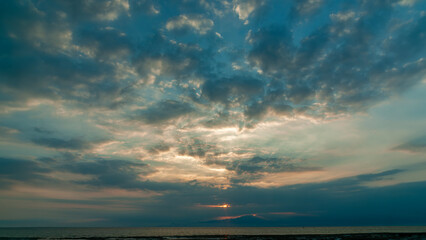 Sunrise at Gili Ketapang Island, Indonesia