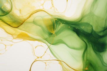 Banner with fluid art texture. Backdrop with abstract mixing paint effect. Liquid acrylic artwork...