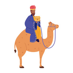 epiphany wise king and camel
