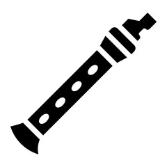 flute Solid icon