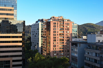 view of buildings in an urban area in the Providencia neighborhood