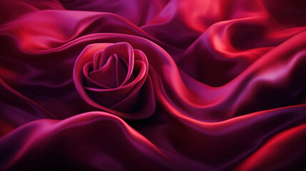 Obraz premium Dark red and purple Valentine's day background