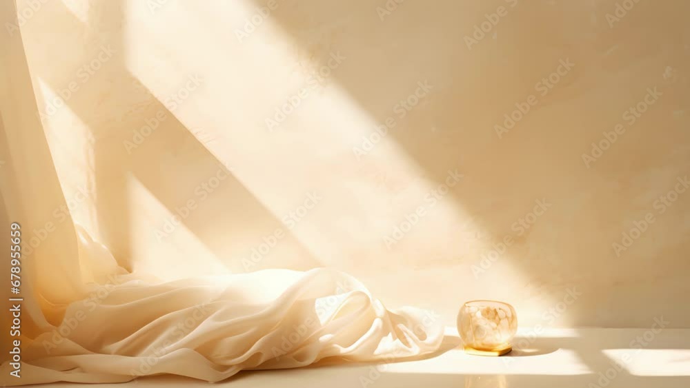 Poster an elegant and luxurious stone gentle light background with a touch of opulence. the soft golden lig