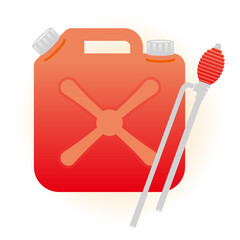 シンプルなイラスト_灯油グッズ