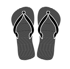 footwear flip flops doodle