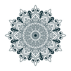 Mandala. Round Ornament Pattern