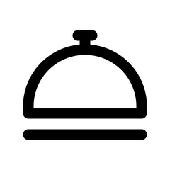 food cover line icon