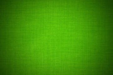 Light green linen fabric cloth texture background, seamless pattern of natural textile.