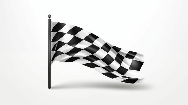 Image of a checkered racing flag.