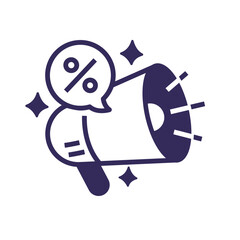 promotion megaphone icon