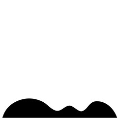 Hill Silhouette Illustration