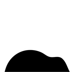Hill Silhouette Illustration