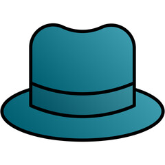 sun hat vector .svg