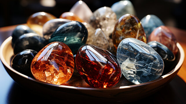 close up of a gemstone HD 8K wallpaper Stock Photographic Image