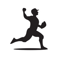 Fototapeta na wymiar Baseball logo icon design