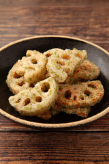 蓮根の磯辺揚げ