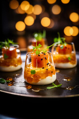 Delicious Smoked Salmon Verrine