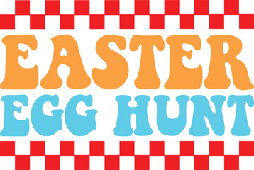 Easter day retro svg design and digital download