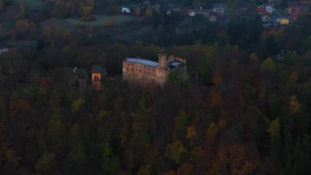 Castle Grodno #2 in Walim hills poland