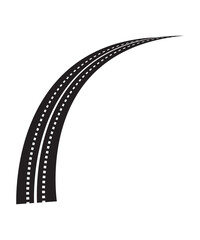 road icon, vector best flat icon.