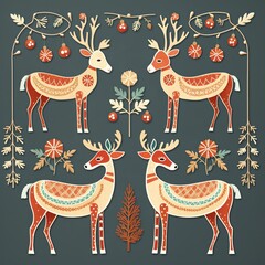 christmas seamless pattern