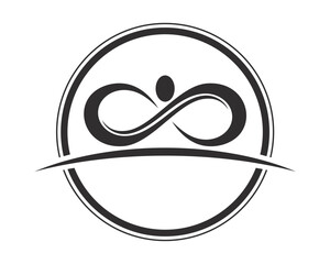 infinity logo design