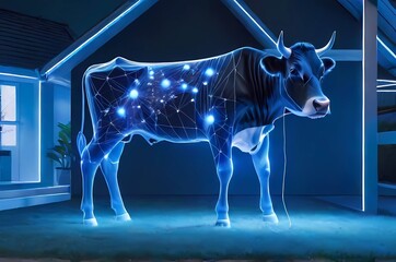 牛と未来型全身デジタルスキャン分析