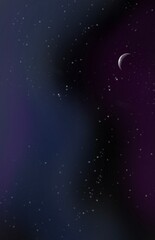Obraz na płótnie Canvas Art of Universe (sci fi style) for artwork and background