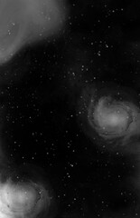 Art of Universe (sci fi style) for artwork and background