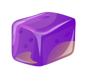 Chewy sugar gummy jelly candy, marmalade sweets