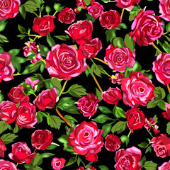 roses pattern