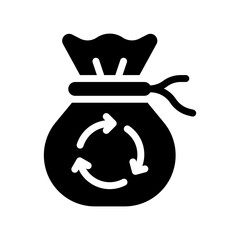 garbage glyph icon