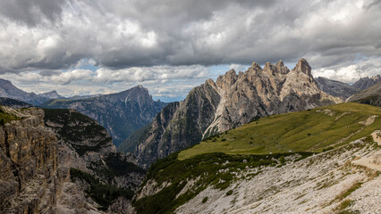 Fototapeta na wymiar Die drei Zinnen - Dolomiten - Italien