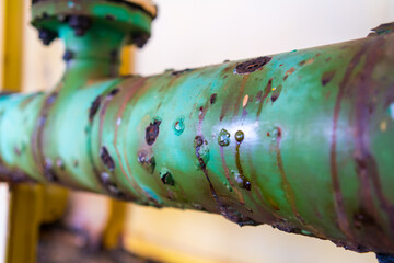 Pipes in the petroleum industry are subject to severe weather and environmental corrosion.
