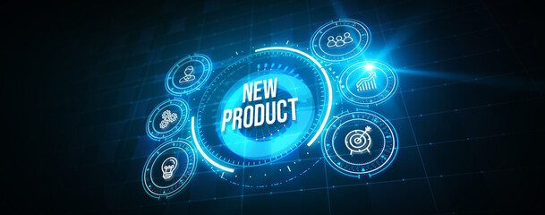 New Product Business Development Concept. 3d illustration