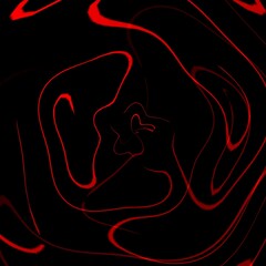 Abstract background with red art and black background