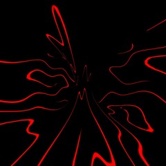 Red coloured wavy background.