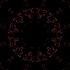 background with hearts