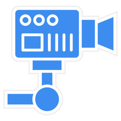 Vector Design CCTV Icon Style