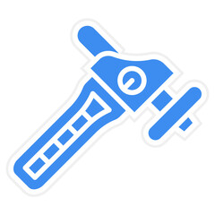 Vector Design Polisher Machine Icon Style