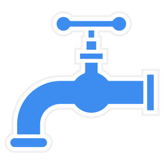 Vector Design Faucet Icon Style