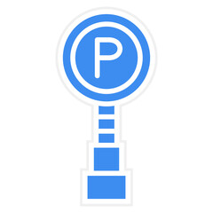 Vector Design Parking Icon Style