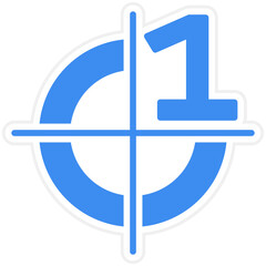 Vector Design Film Countdown Icon Style