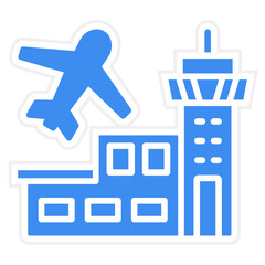 Vector Design Airport Icon Style