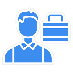 Vector Design Passenger Icon Style