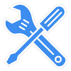 Vector Design Repair Service Icon Style